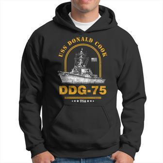 Ddg-75 Uss Donald Cook Hoodie - Seseable