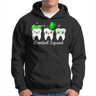Dental Squad Lucky Shamrock Dental Hygienist St Patricks Day Hoodie - Thegiftio