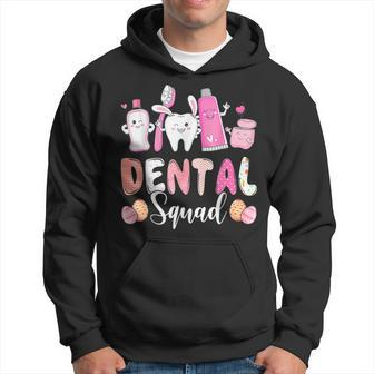 Dental Squad Tooth Bunny Easter Eggs Love Dentist Easter Day Hoodie | Mazezy CA