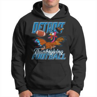 Detroit Football | Thanksgiving Day | Funny Turkey Day Hoodie | Mazezy