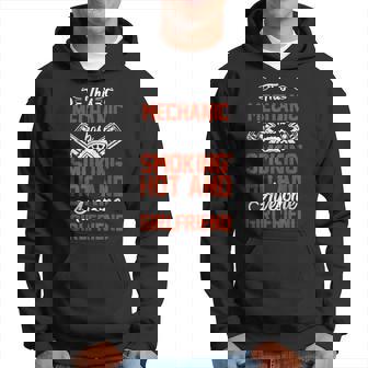Diesel Aircraft Mechanic Has Girlfriend Hoodie | Mazezy