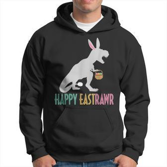 Dinosaur Easter Bunny Funny Humor T Rex Gift Hoodie - Seseable
