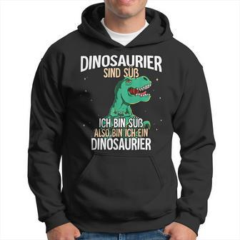 Dinosaurier Sind Süß T-Rex Hoodie - Seseable