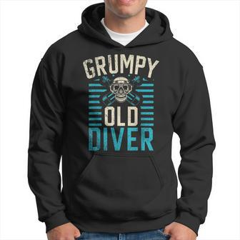 Diving Grumpy Old Diver Hoodie - Thegiftio UK