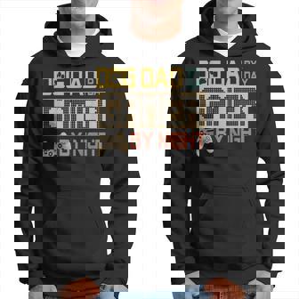 Dog Dad By Day Gamer By Night Vintage Fathers Day Hoodie - Seseable
