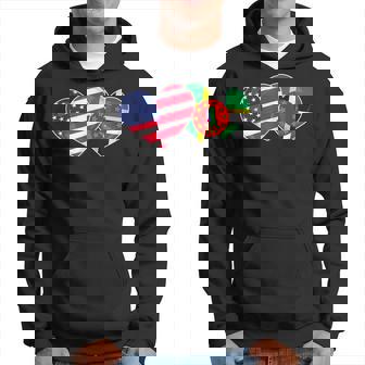 Dominica Usa Flag For Commonwealth Dominican Americans Hoodie | Mazezy
