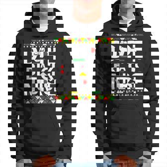 Dope Black Nurse Melanin African American Black History Hoodie - Seseable