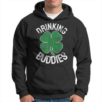 Drinking Buddies Irish Matching St Patricks Day Beer Drunk Hoodie | Mazezy