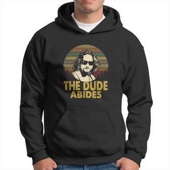The Dude Abides Vintage Men Hoodie - Thegiftio UK
