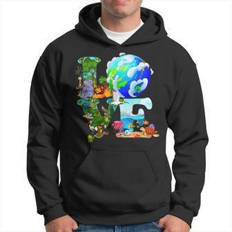 Earth Day Everyday Love Protect Our Planet Environmentalist Hoodie | Mazezy