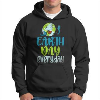 Earth Day Everyday Planet Anniversary Funny Earth Day Hoodie | Mazezy