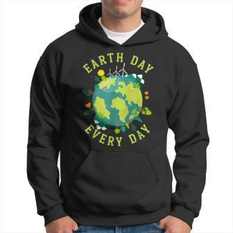 Earth Day Everyday Planet Design Earth Day 2023 Hoodie | Mazezy