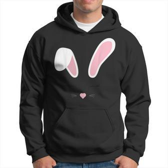 Easter Bunny Rabbit Happy Easter Day Egg Print Cute Hoodie - Seseable