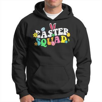 Easter Squad Family Matching Easter Day Bunny Face Egg Hunt Hoodie | Mazezy