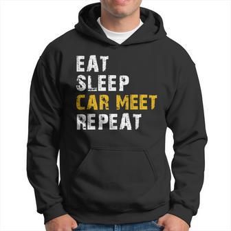 Eat Sleep Car Meet Repeat Hoodie - Monsterry UK