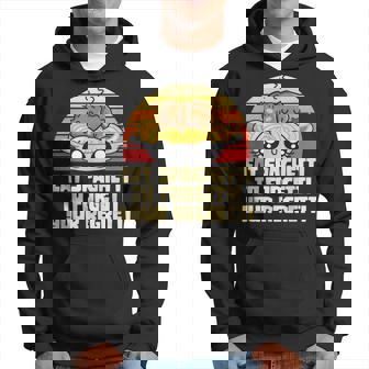 Eat Spaghetti To Forgetti Your Regretti Noodle Pasta Lovers Men Hoodie - Thegiftio UK
