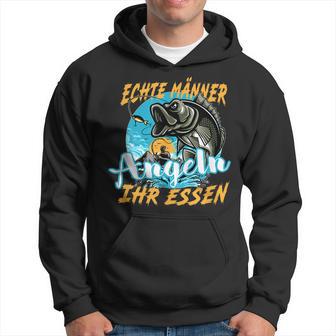 Echte Männer Angeln Ihr Essen Angel Geschenk Für Männer Hoodie - Seseable