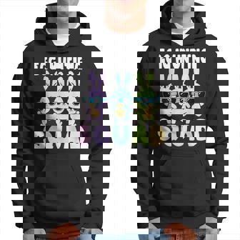 Egg Hunting Squad Funny Easter Bunnies Egg Hunt Hoodie | Mazezy