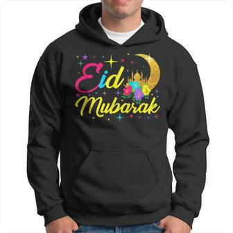 Eid Mubarak-Eid Al Fitr Islamic Holidays Design Hoodie | Mazezy DE