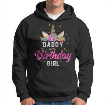 Einhorn Geburtstag Papa Des Geburtstags Mädchen Geschenk Hoodie - Seseable