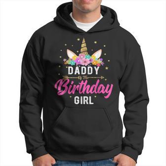 Einhorn Geburtstag Papa Des Geburtstags Mädchen Geschenk V2 Hoodie - Seseable