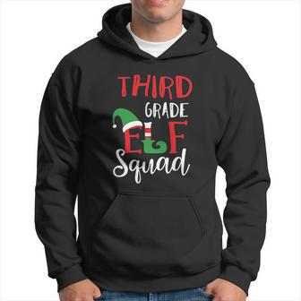 Elf Squad Third Grade Christmas Teacher Men Hoodie - Thegiftio UK