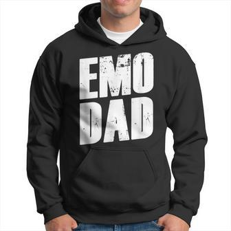 Emo Punk Gift Funny 2000S 00S Emo Dad Hoodie | Mazezy
