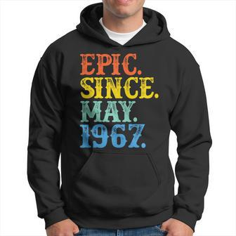 Epic Since May 1967 Birth Year Classic Legendary Original Hoodie | Mazezy