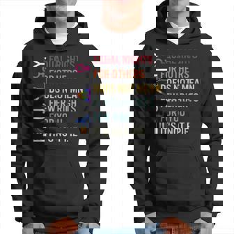 Equal Rights For Others Does Not Mean Fewer Rights For You Hoodie | Mazezy