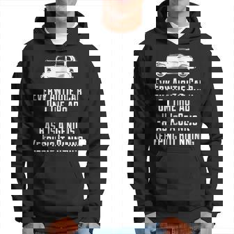 Every Antique Car Has A Genius Mechanic Classic Hoodie | Mazezy