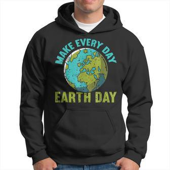 Every Day Earth Day _ Climate Change Ns Funny Earth Day Hoodie | Mazezy