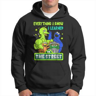 Everything I Know I Learned On The Streets V2 Men Hoodie - Thegiftio UK