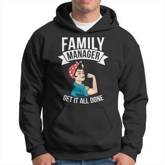 Familienmanager Bekommen Alles Hin Beste Mama Aller Zeiten Hoodie - Seseable