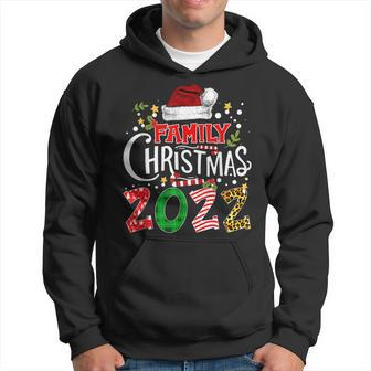 Family Christmas 2022 Matching Pajamas Squad Santa Elf Funny V26 Men Hoodie Graphic Print Hooded Sweatshirt - Thegiftio UK