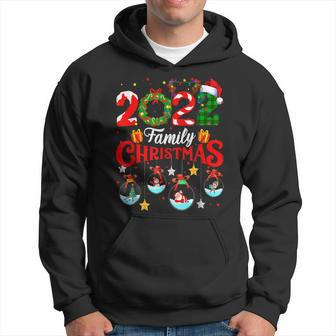 Family Christmas 2022 Merry Xmas Ball Light Garden Reindeer V2 Men Hoodie Graphic Print Hooded Sweatshirt - Seseable