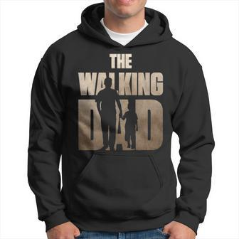 Father Son S The Walking Dad Funny Fathers Day Hoodie - Seseable