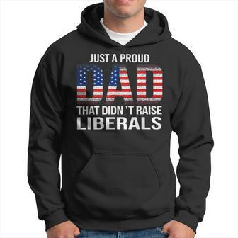 Fathers Day 2023 Just A Proud Dad That Didnt Raise Liberals Hoodie - Seseable
