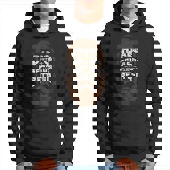 Fathers Day - Dads With Beards Are Better Hoodie - Thegiftio