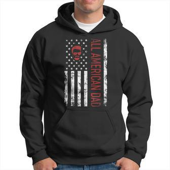 Fathers Day | All American Patriot Usa Dad | 4Th Of July Hoodie | Mazezy CA