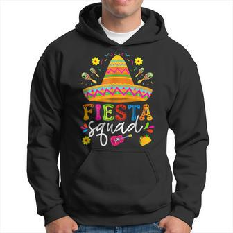 Fiesta Squad Cinco De Mayo Mexican Party Family Group Hoodie | Mazezy