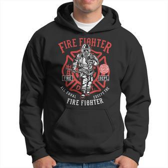 Fire Fighter First Responder Emt Clothing Hero Hoodie - Seseable