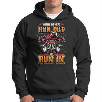 Firefighter Fire Truck Red Fireman Rescue Department Hoodie - Seseable