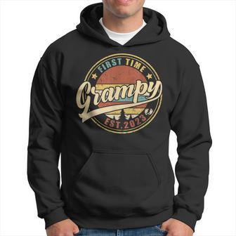 First Time Grampy 2023 Funny For Promoted To Dad Gift Gift For Mens Hoodie | Mazezy