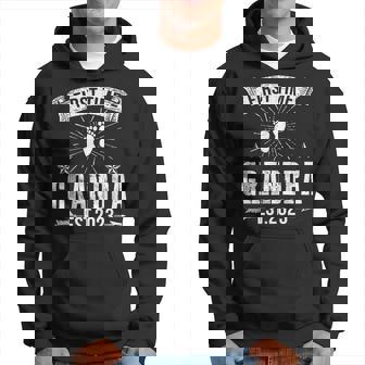 First Time Grandpa New Grandpa Est 2023 Fathers Day Gift For Mens Hoodie | Mazezy