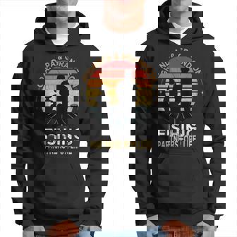 Fisherman Grandpa & Grandson Fishing Partners For Life Gramp Hoodie | Mazezy