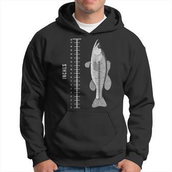 Fishing Ruler Dad Fishermen Grandpa Fathers Day Gift Hoodie - Seseable