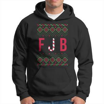 Fjb Ugly Christmas Sweater Hoodie - Monsterry