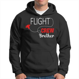 Flight Crew Airplane 1St Birthday Brother Airplane Family Hoodie | Mazezy