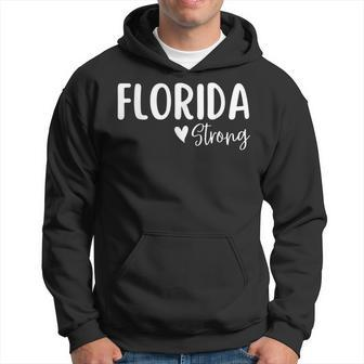 Florida Strong Community Strength Prayer Support V2 Men Hoodie Graphic Print Hooded Sweatshirt - Thegiftio UK