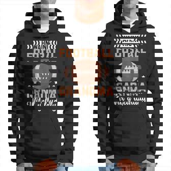 Football Grandma Grandmother Granny Grandparents Day Hoodie | Seseable UK